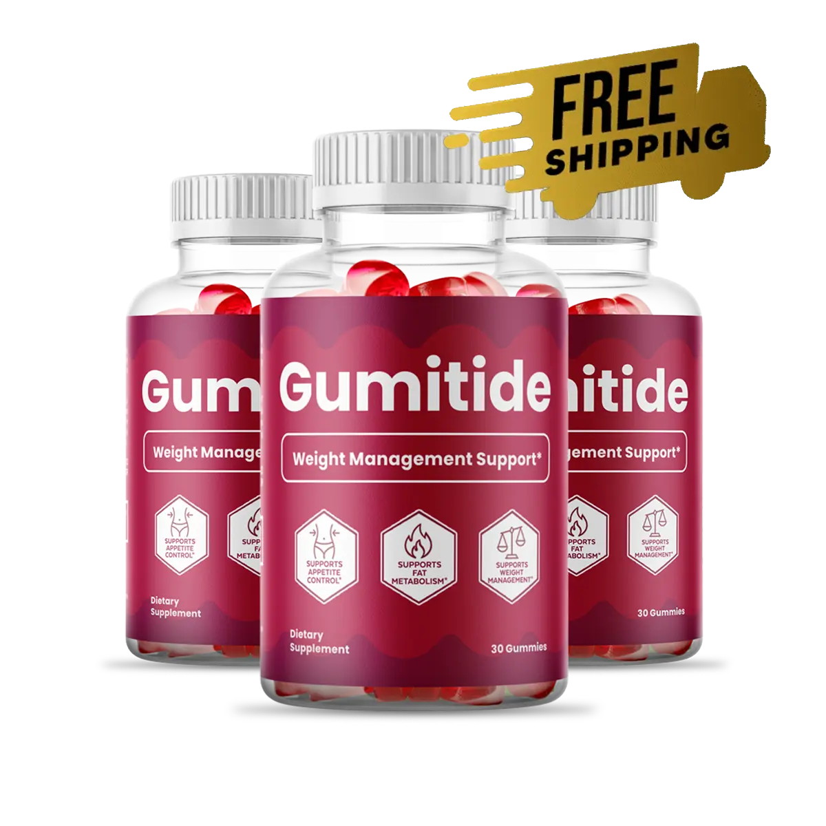 Gumitide 3 bottle